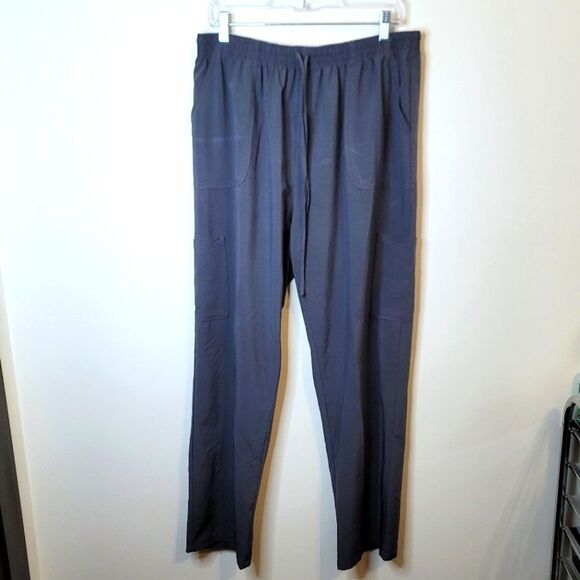Scrubaid Four Way Stretch Gray Scrub Pants Style# 1331 Size 2XL - Picture 1 of 10